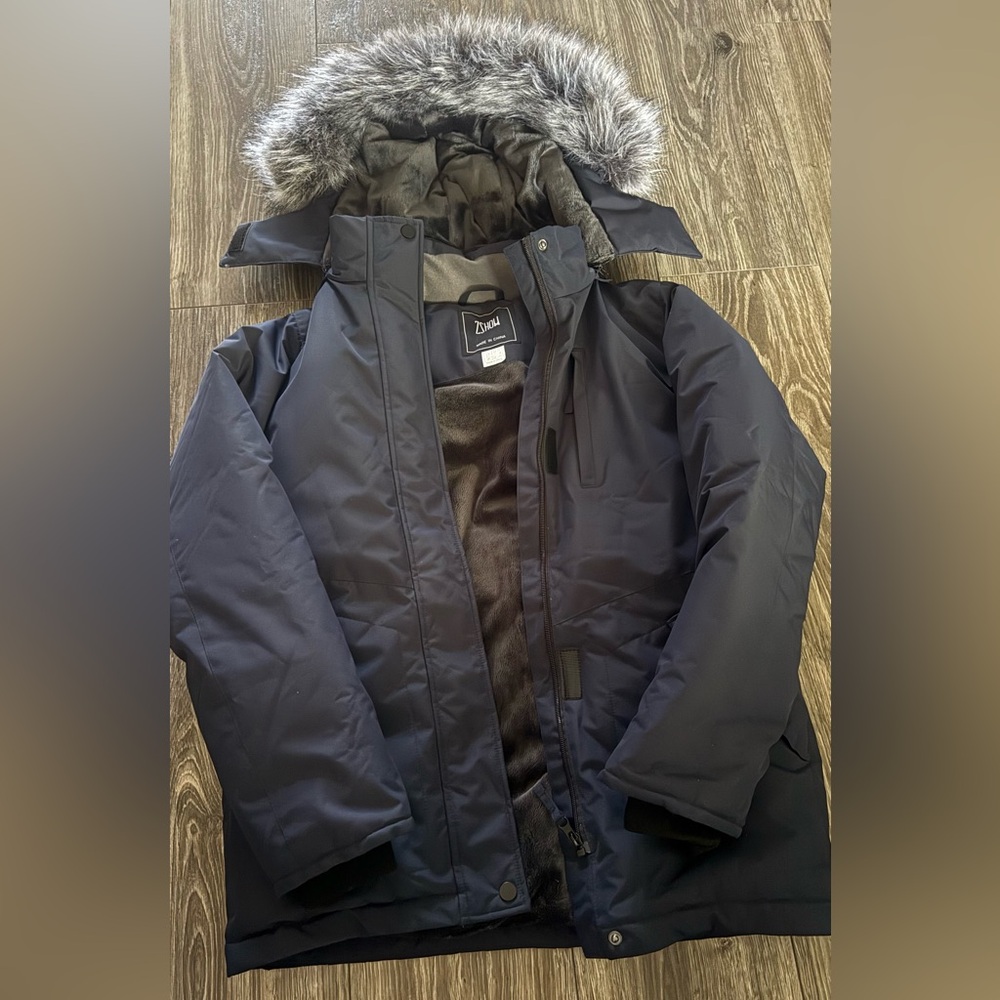 NWOT Zshow Kids Dark Blue Puffer Jacket